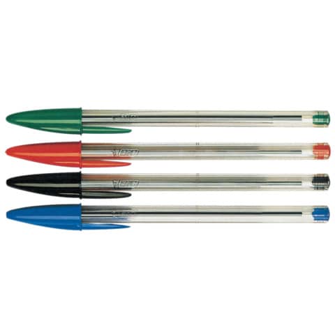 Penna a sfera BIC Cristal M punta 1 mm blu Conf. 50 pezzi - 8373609